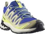 Trailrunningschuh SALOMON "XA PRO 3D V9", Damen, Gr. 44, blau (bluing, bog, acid