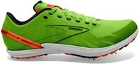 Brooks Draft XC Green Gecko/Red Orange/White Laufschuh