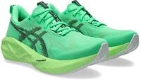 Laufschuh ASICS "NOVABLAST 5", Herren, Gr. 42, vital gr&uuml;n, schwarz, Synthetik,