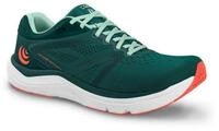 Topo Magnifly 4 (D&auml;mpfung) emeraldgr&uuml;n/coral Damen Laufschuh