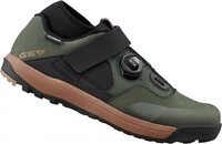 Shimano SHIMANO Fahrradschuhe GE900 MTB SPD Herren/Damen Gr&ouml;&szlig;e 38, Gr&uuml;n