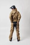 Dirtlej Regenoverall dirtsuit core edition sand/yellow abnehmbare Beine