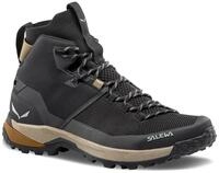 Salewa Puez Knit Mid Powertex (Trekking, wasserdicht) schwarz Herren Wanderschuh