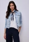 Jeansjacke STREET ONE, Damen, Gr. 40, blau (light blau washed), Denim/Jeans,