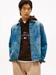 Jeansjacke TOMMY HILFIGER "TRUCKER", Herren, Gr. XXL, blau (mario blau), Denim/Jeans,