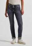 STREET ONE Comfort-fit-Jeans in grauer Waschung