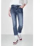 STREET ONE STUDIO Comfort-fit-Jeans Middle Waist blau 34