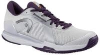 Head Sprint Pro 4.0 Clay/Sandplatz 2026 hellgrau/purple Herren Tennisschuh
