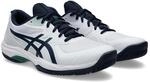 Tennisschuh ASICS "GAME FF", Herren, Gr. 46, wei&szlig; (wei&szlig;, midnight), Synthetik,