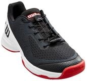 Wilson Rush Pro 4.0 QL (Quicklace) Allcourt schwarz Kinder Tennisschuh