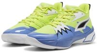 PUMA Hallen-Indoorschuhe Genetics limegr&uuml;n/blau Herren Badmintonschuh