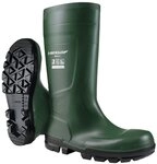 Dunlop Gummistiefel Sicherheitsstiefel Work-It FullSafety Heritage Green PVC SR...