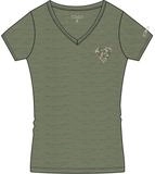 CMP Kurzarmshirt Woman T-shirt Leichtes, atmungsaktives T-Shirt mit