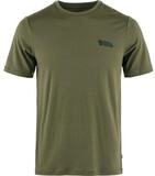 Fj&auml;llr&auml;ven Kurzarmshirt Abisko Wool Logo SS M Perfektes T-Shirt f&uuml;r Trekking...