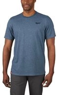 Milwaukee Kurzarmshirt Milwaukee T Shirt kurzarm Blau HTSSBLU S