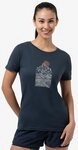 SUPER.NATURAL T-Shirt f&uuml;r Damen, Merino PREIKESTOLEN CLIFFS Berg Motiv, casual