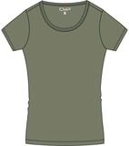 CMP Kurzarmshirt Woman CO T-shirt Leichtes, atmungsaktives T-Shirt mit