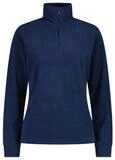 CMP Langarmshirt CMP Fleecepullover Arctic Fleece mit Stehkragen Damen