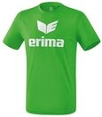 Erima T-Shirt Promo (100% Polyester) gr&uuml;n/weiss Kinder