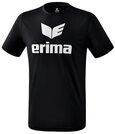 Erima T-Shirt Promo (100% Polyester) schwarz/weiss Herren