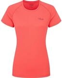 Rab Kurzarmshirt Sonic Tee Wmns Leichtes, atmungsaktives T-Shirt f&uuml;r maximalen