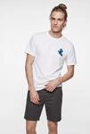 T-Shirt SANTA CRUZ "SCREAMING HAND CHEST T-SHIRT", Herren, Gr. M, wei&szlig;,