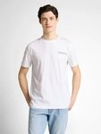TOM TAILOR Denim Rundhalsshirt mit verschiedenen Logo Prints