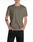 Replay T-Shirt mit Logostickerei auf der Brust