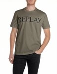 Replay T-Shirt mit Logo-Frontprint