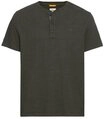 camel active T-Shirt mit Henley Ausschnitt