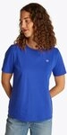 Tommy Hilfiger T-Shirt REG CONTRAST FLAG SS TEE mit Logostickerei