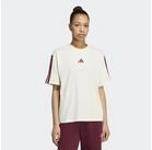 adidas Sportswear T-Shirt ESSENTIALS 3-STREIFEN BOYFRIEND Kurzarmdesign, mit
