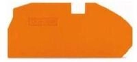 WAGO Abdeckplatte WAGO GmbH& Co. KG Abschlussplatte orange 2016-7692