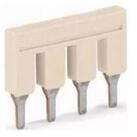 WAGO Schuko-Kupplung WAGO GmbH& Co. KG Kammbr&uuml;cker 3-fach Nennstrom 41A...
