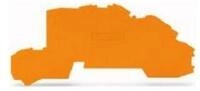 WAGO Abdeckplatte WAGO GmbH& Co. KG Abschl./Zwischenplatte 0,8 mm dick orange