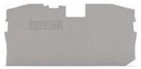 WAGO Abdeckplatte WAGO GmbH& Co. KG Abschluss-u.Zwischenplatte 1mm dick...