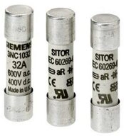 SIEMENS Stromverteiler Siemens 3NC1016 Zylindersicherungseinsatz 16 A 600 V 10...