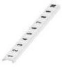 Phoenix Contact Kabelbinder Phoenix Contact Zackband B=8mm 1-10 l&auml;ngs ws ZBF
