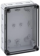 SPELSBERG Montagedose Leergeh&auml;use TK PS 10601501, (Deckel Transparent, mit