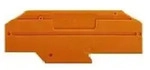 WAGO Abdeckplatte WAGO GmbH& Co. KG Abschlu&szlig;platte grau 282-334 25 Stk