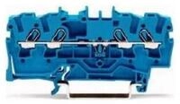 WAGO WAGO GmbH& Co. KG Durchgangsklemme 4-Leiter, TS 35 2002-1404...