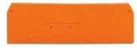 WAGO Abdeckplatte WAGO GmbH& Co. KG Abschlu&szlig;platte 2,5mm orange 280-315