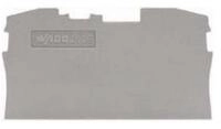 WAGO Abdeckplatte WAGO GmbH& Co. KG Abschluss-u.Zwischenplatte 1mm dick...