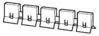 ABB Sicherungsmutter ABB Stotz S&J Ber&uuml;hrungsschutzkappen 5-teilig SZ-BSK5