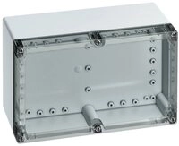 SPELSBERG Montagedose TG Kunststoff-Geh&auml;use IP67 20151201, (Deckel Transparent)