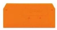 WAGO Abdeckplatte WAGO GmbH& Co. KG Abschlu&szlig;platte 2,5mm orange 280-309