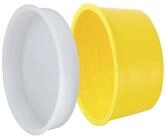 Fr&auml;nkische Rohrwerke Leerrohr Fr&auml;nkische Endkappe 90mm Kabuflex#19970090