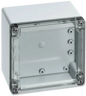 SPELSBERG Montagedose TG Kunststoff-Geh&auml;use IP67 10150501, (Deckel Transparent)