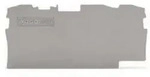 WAGO Abdeckplatte WAGO GmbH& Co. KG Abschluss-u.Zwischenplatte 1mm dick...