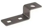 DEHN Gewindenippel DEHN Endst&uuml;ck Z-Form Niro D11 u.1Rundloch D13 ES